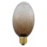 Lampa LED Z KLOSZEM WYKONANYM ZE SZKŁA RYFLOWANEGO