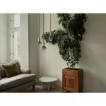 Lampa LED Z KLOSZEM WYKONANYM ZE SZKŁA RYFLOWANEGO