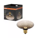 Lampa LED Z KLOSZEM WYKONANYM ZE SZKŁA RYFLOWANEGO