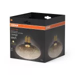 Lampa LED Z KLOSZEM WYKONANYM ZE SZKŁA RYFLOWANEGO