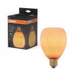 Lampa LED Z KOLOROWYM SZKLANYM KLOSZEM