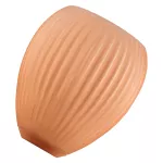Lampa LED Z KOLOROWYM SZKLANYM KLOSZEM