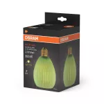 Lampa LED Z KOLOROWYM SZKLANYM KLOSZEM