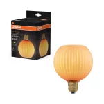 Lampa LED Z KOLOROWYM SZKLANYM KLOSZEM