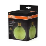 Lampa LED Z KOLOROWYM SZKLANYM KLOSZEM