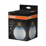 Lampa LED Z KOLOROWYM SZKLANYM KLOSZEM
