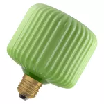 Lampa LED Z KOLOROWYM SZKLANYM KLOSZEM