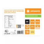 Oprawa TRACKLIGHT SPOT ZOOM DIM 20W 930 BK