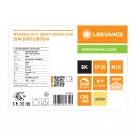Oprawa TRACKLIGHT SPOT ZOOM DIM 30W 930 BK