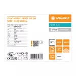Oprawa TRACKLIGHT SPOT XR DALI 30W 940 24DEG WT