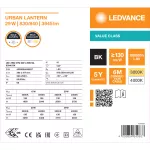 Oprawa Urban Lantern SYM 6M V 29W ML 83040 BK LEDV