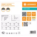 Oprawa Urban Lantern SYM 7M V 59W ML 83040 GY LEDV