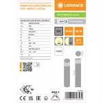 Oprawa URBAN BOLLARD CONE DA 600 P 15W 840 GYLEDV