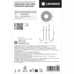 Oprawa URBAN BOLLARD CONE CONCRETE ANCHORS LEDV