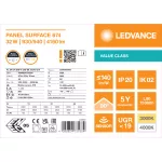 Oprawa PANEL SURFACE SENSOR 674 32W ML 93040 U19