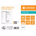 Oprawa PANEL COMPACT 600 26W 840
