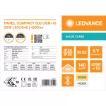 Oprawa PANEL COMPACT 600 MULTI SELECT 30W ML 83040 U19