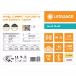 Oprawa PANEL COMPACT 600 MULTI SELECT 30W ML 93040 U19
