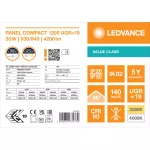 Oprawa PANEL COMPACT 1200 MULTI SELECT 30W ML 93040 U19
