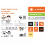 Oprawa PANEL INDIVILED 625 DALI UGR<19 GEN 2 38W ML 930 U19 BK