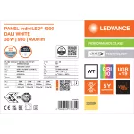 Oprawa PANEL INDIVILED 1200 DALI UGR<19 GEN 2 38W ML 930 U19 WT