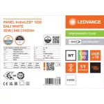 Oprawa PANEL INDIVILED 1200 DALI UGR<19 GEN 2 38W ML 940 U19 WT