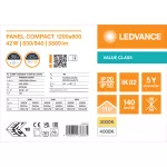 Oprawa PANEL COMPACT 1200 X 600 42W ML 83040