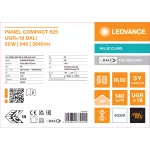 Oprawa PANEL COMPACT 625 DALI 26W 840 U19