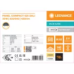 Oprawa PANEL COMPACT 625 DALI MULTI SELECT 30W 83040