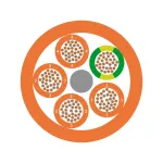 ÖLFLEX® CLASSIC 110 Orange 4G1,5