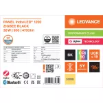 Oprawa PANEL INDIVILED 1200 ZIGBEE UGR<19 GEN 2 38W 930 U19 BK