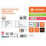 Oprawa PANEL INDIVILED 1200 ZIGBEE UGR<19 GEN 2 38W 940 U19 WT