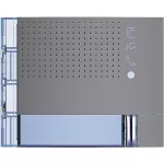 SFERA: PLAKIETKA MODUŁU FONICZNEGO - 1 PRZYCISK - STALOWOSZARA