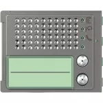SFERA: PLAKIETKA MODUŁU FONICZNEGO - 2 PRZYCISKI - SOLID