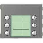 SFERA: PLAKIETKA MODUŁU Z 2X4 PRZYCISKAMI - 2X3 PRZYCISKI - SOLID