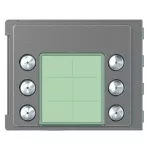 SFERA: PLAKIETKA MODUŁU Z 2X4 PRZYCISKAMI - 2X3 PRZYCISKI - SOLID