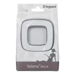 VALENA ALLURE - RAMKA POJEDYNCZA LUSTRO BIAŁE