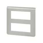 MOSAIC - Ramka 2 x 5 modułowa pozioma - Aluminium