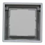 SUNO - Ramka - 1x-IP44, Aluminium