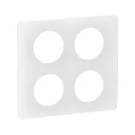 CELIANE 3 - RAMKA POCZWÓRNA SPECJALNA (2X2=2X4 MODUŁY) - KOLOR: BIEL EMALIOWANA