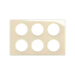 CELIANE 3 - RAMKA SZEŚCIOKROTNA SPECJALNA (2X3=2X6 MODUŁÓW) - KOLOR: KASZMIR EMALIOWANY