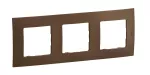 NOWE NILOE - RAMKA POTRÓJNA BRĄZOWA (DARK BRONZE)