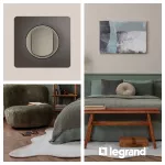 CELIANE 3 - RAMKA POTRÓJNA (3X2 MODUŁY) - KOLOR: POPIEL