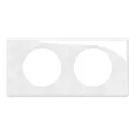 CELIANE 3 - RAMKA PODWÓJNA (2X2 MODUŁY) - KOLOR: PORCELANA Z LIMOGES