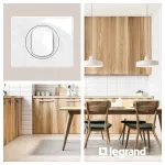 CELIANE 3 - RAMKA POTRÓJNA (3X2 MODUŁY) - KOLOR: PORCELANA Z LIMOGES