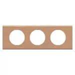 CELIANE 3 - RAMKA POTRÓJNA (3X2 MODUŁY) - KOLOR: DĄB