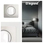 CELIANE 3 - RAMKA POTRÓJNA (3X2 MODUŁY) - KOLOR: ALUMINIUM SATYNOWE