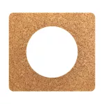 CELIANE 3 - RAMKA POJEDYNCZA (1X2 MODUŁY) - KOLOR: KOREK