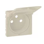 VALENA LIFE PLAKIETKA GNIAZDA 2 P+Z IP21 KREMOWA