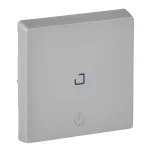 VALENA LIFE KLAWISZ ŁĄCZNIKA OŚWIETLENIA I ŁĄCZNIKA CZASOWEGO ALUMINIUM